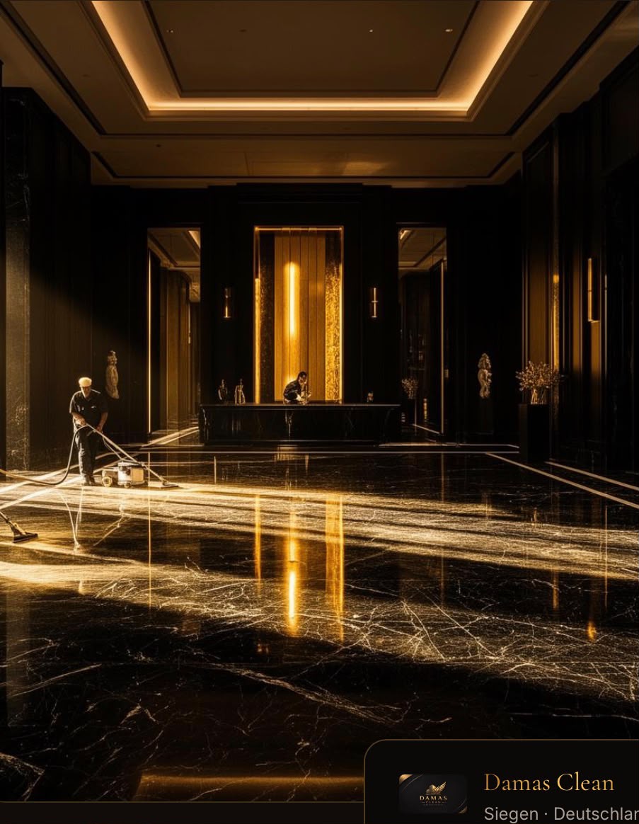 Luxuriöse Lobby-Reinigung durch Damas Clean